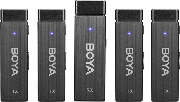 Actual product image Boya BY-W4 Wireless Microphone for Smartphone