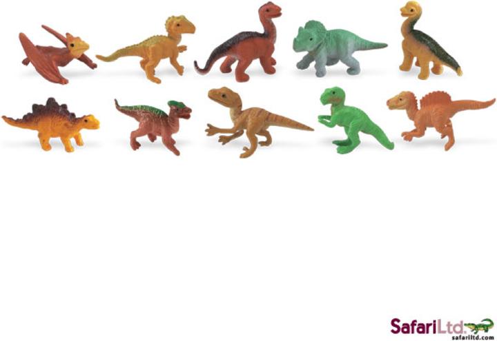 Actual product image Safari Toob Dino Babies