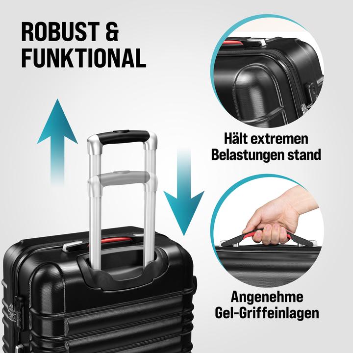 Immagine prodotto Monzana Custodia rigida con set di 4 accessori (M (50 - 90l))