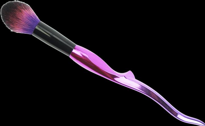 Actual product image Powder brush "Pink/Black" fine synthetic hair (Powder)