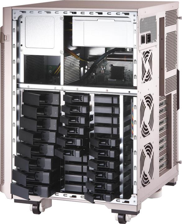Image du produit QNAP TS-2888X-W2133-64G 28 baies Processeur Intel Xeon W-2133 6 coeurs DDR4 ECC Max. (0 TB)