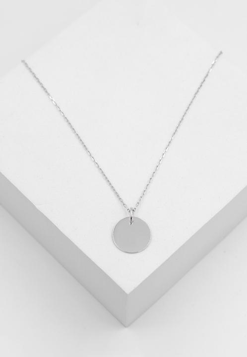 Actual product image Muau Round engraving plate (White gold)