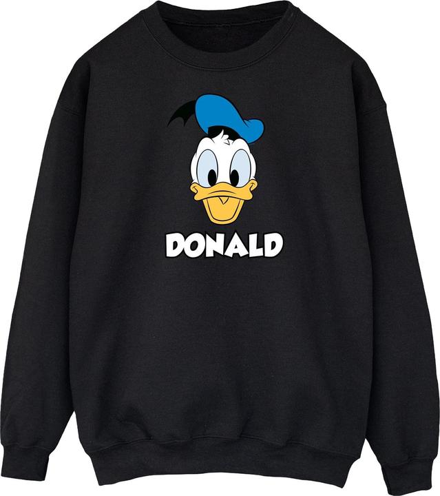 Immagine prodotto Disney Felpa uomo in cotone con faccia da Paperino (L)