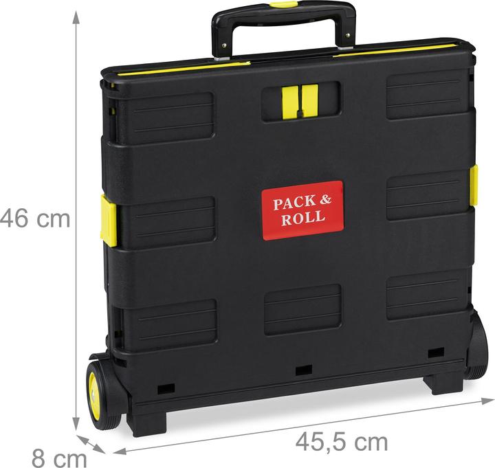 Immagine prodotto Relaxdays Carrello Portaspesa Pieghevole,Manico Telescopico