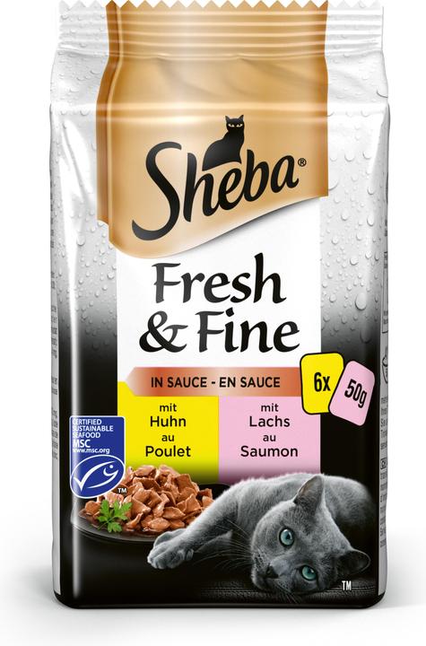 Sheba Fresh und Fine in Sauce (Adult, 6 Stk., 300 g)