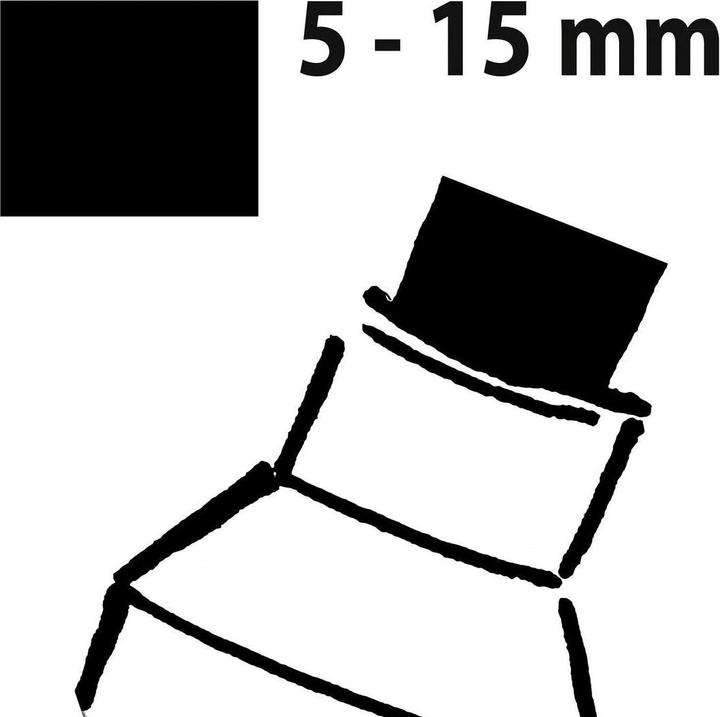 Produktbild Sigel Kreidemarker 150 Weiss (Weiss, 15 mm, 1 x)