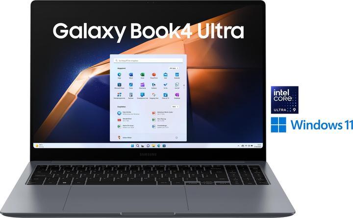 Image du produit Samsung Galaxy Book4 Ultra (16", Intel Core Ultra 9 185H, 32 Go, 1000 Go, DE)
