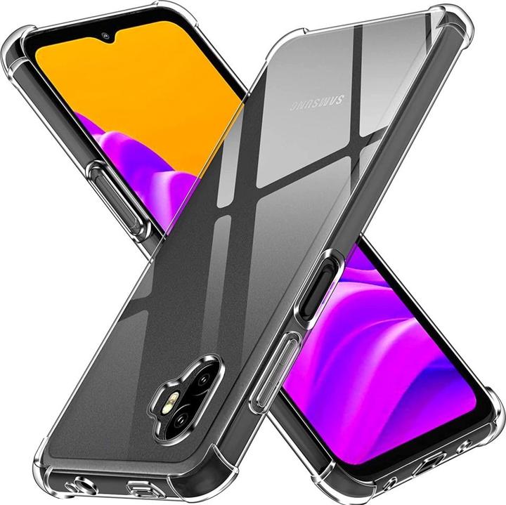 Actual product image Screenguard Samsung Galaxy Xcover6 Pro Case Crystal Soft Airbag Bumper (Samsung Galaxy XCover 6 Pro)