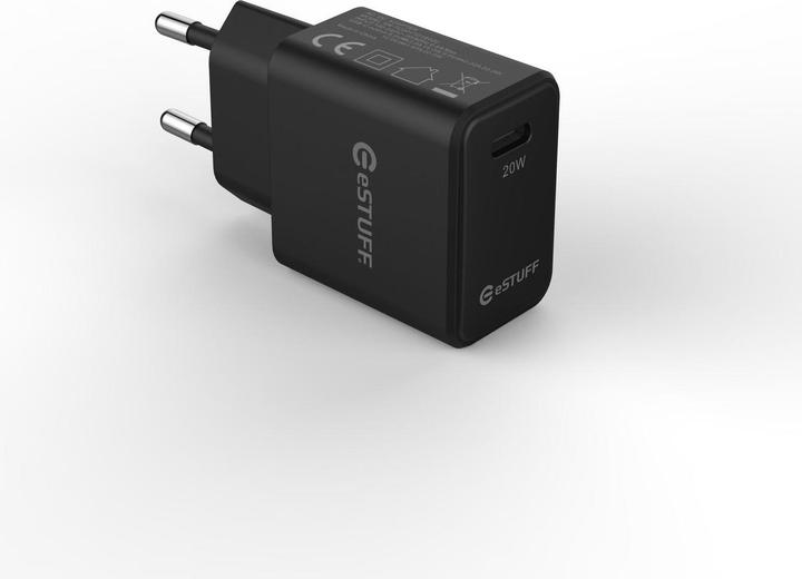 Immagine prodotto eSTUFF USB-C Charger EU PD 20W. 1 x (20 W)