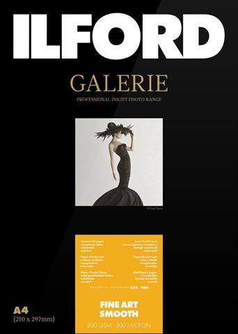 Ilford Gallery FineArt Smooth 200g A2 25 fogli (200 g/m², A2, 25 x)