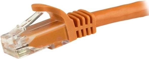 Actual product image StarTech 5m Orange Cat6 Patch Cable (UTP, CAT6, 5 m)