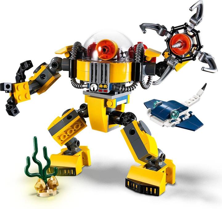 Produktbild LEGO Unterwasser-Roboter (31090, LEGO Creator 3-in-1)