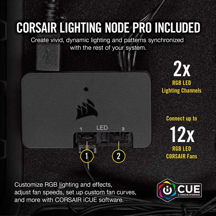 Produktbild Corsair Ll140 (140 mm, 2 x)