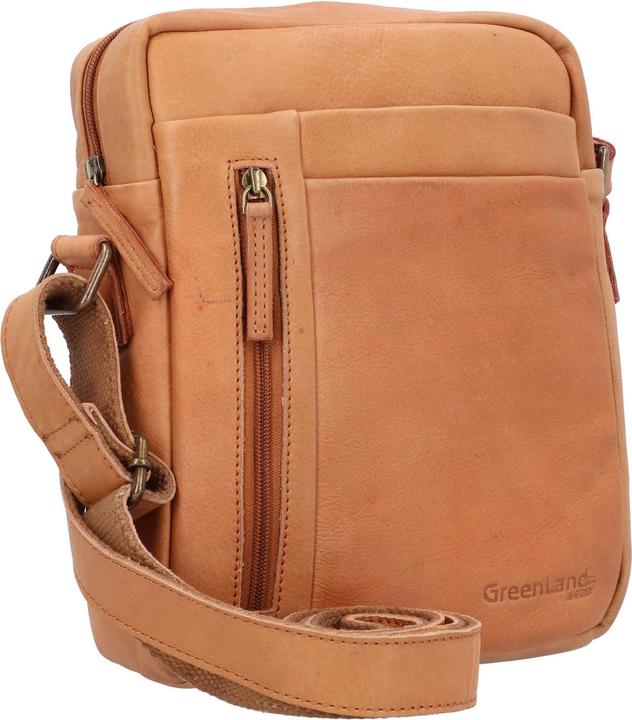 Produktbild Greenland Nature Umhängetasche Leder 22 cm