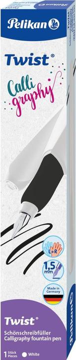 Produktbild Pelikan Calligraphiefüller 1,5mm Twist weiss (Weiss, 1 x)