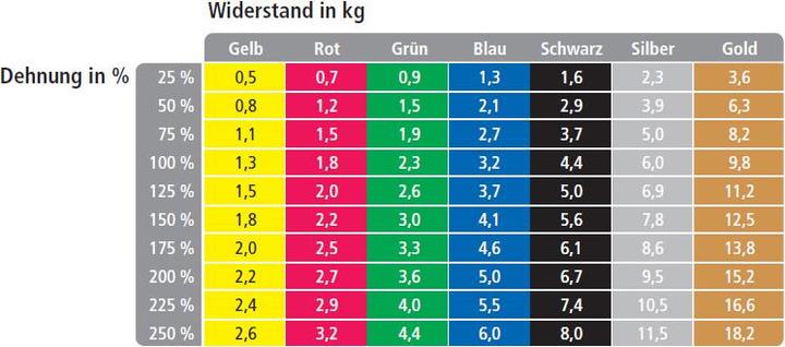 Actual product image TheraBand Exercise band (5.50 m, Strong)