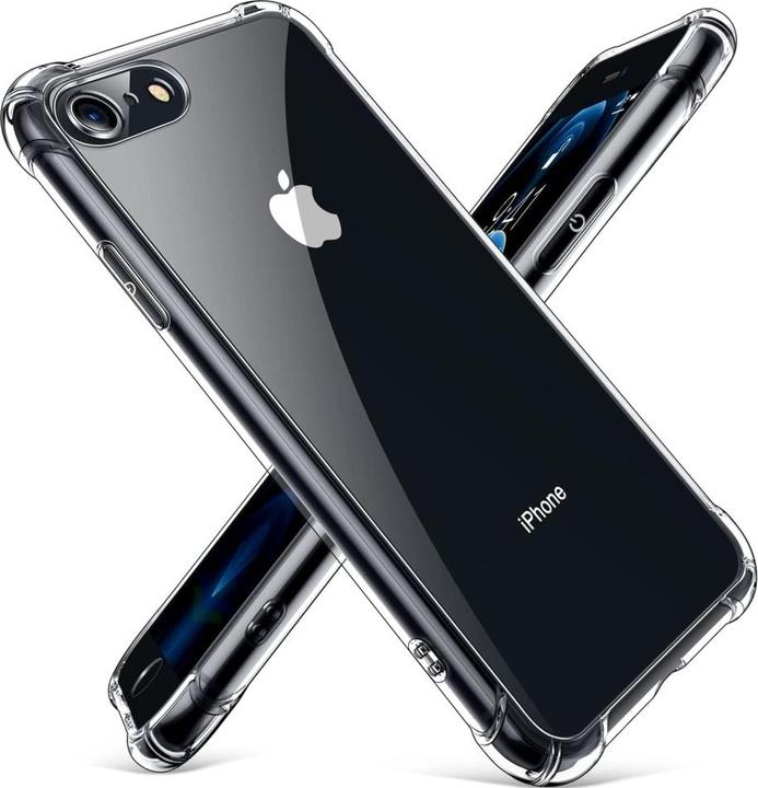 Actual product image Screenguard Apple iPhone 7 Case Crystal Soft Airbag Bumper (Apple iPhone 7)