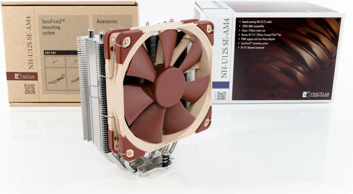 Actual product image Noctua Nh-U12s Se-Am4 (158 mm)