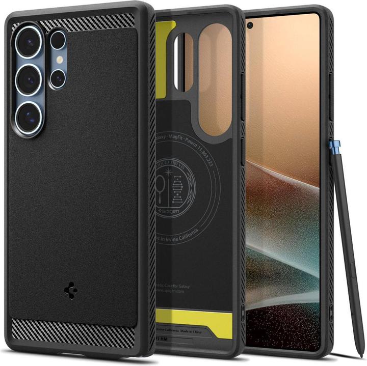 Spigen Rugged Armor MagFit Case (Samsung Galaxy S25 Ultra)