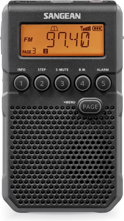 Sangean DT-800 +BATT schwarz (AM, FM)