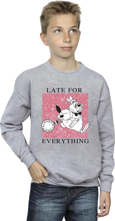 Immagine prodotto Disney Felpa da ragazzo Alice In Wonderland White Rabbit (104)