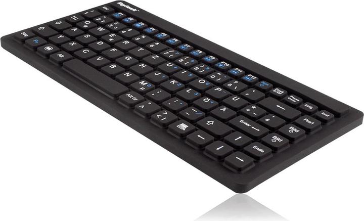 Produktbild KeySonic KSK-3230IN - Mini - Wired - USB - QWERTZ (DE, Kabelgebunden)