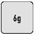 Image du produit Jbo Jauge de filetage M18x1,5 mm Jauge de rebut Tolérance 6g