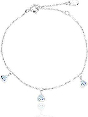 Image du produit Beneto Exclusif - Elégant bracelet en argent avec topazes TOPAGB5/20