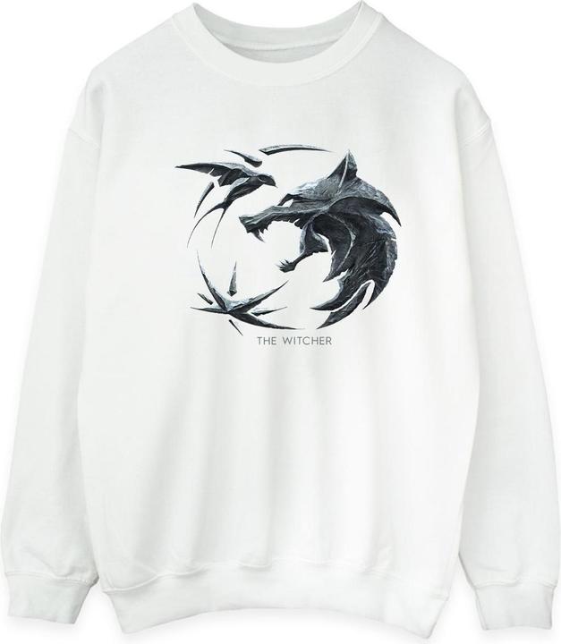 Produktbild Netflix The Witcher Wolf Logo Sweatshirt (XL)
