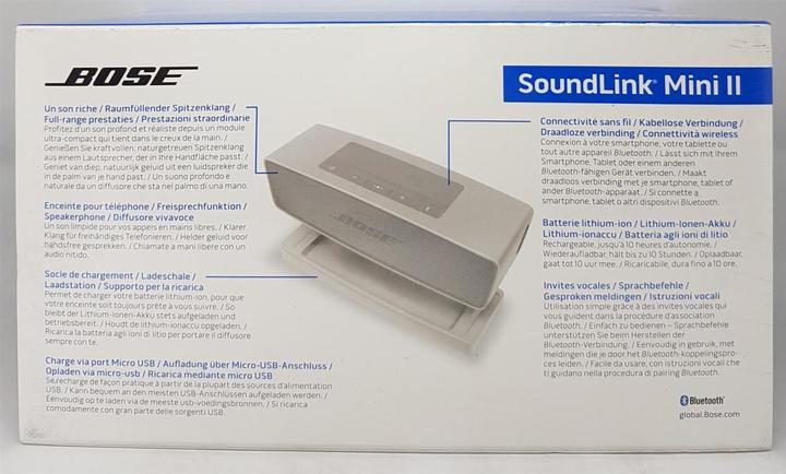 Actual product image Bose SoundLink Mini II (10 h, Rechargeable battery operated)