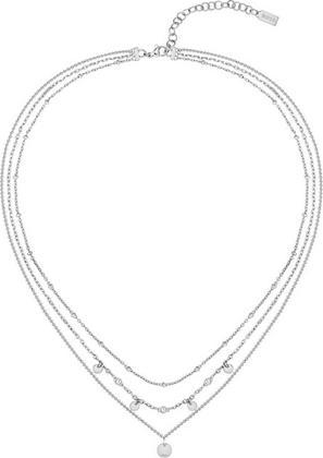 Hugo Boss - Fashion steel necklace with Iris crystals 1580330