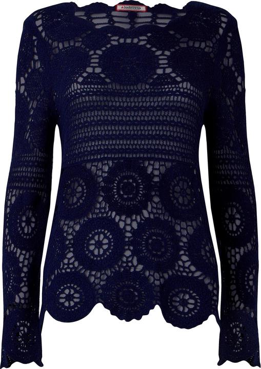 Actual product image Joe Browns Long Sleeve Crochet Jumper (L)
