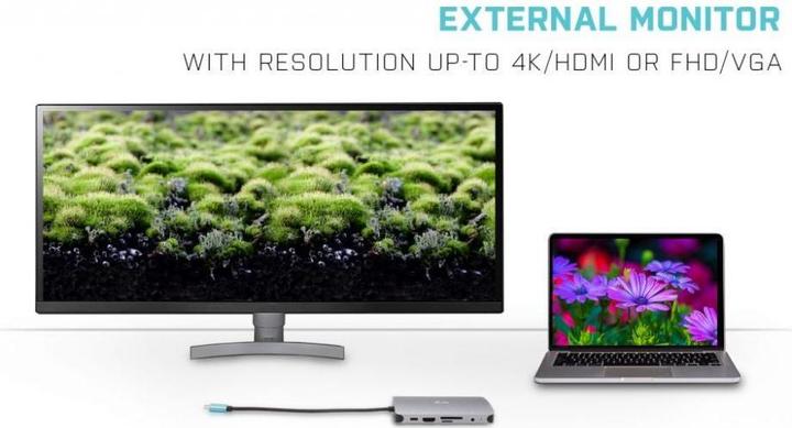 Produktbild i-tec Nano Dock (USB-C, 10 Ports)