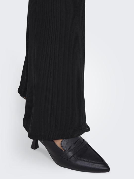 Immagine prodotto Only Pantaloni svasati con cintura in maglia in vita Pantaloni (XL)