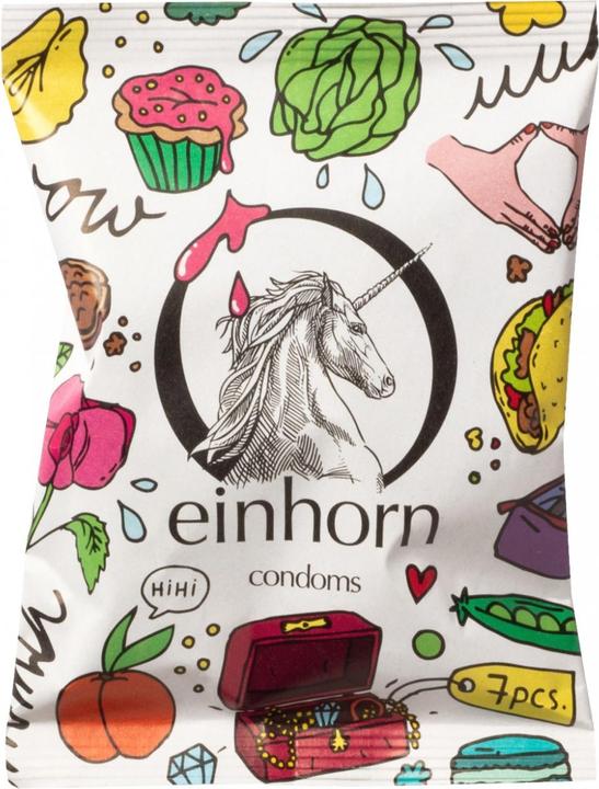 Produktbild Einhorn Condoms Muschigegenstände (7 Stk.)