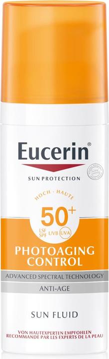 Produktbild Eucerin SUN Face Photoaging Control Tinted mittel LSF 50+ (Sonnencreme Gesicht, SPF 50+, 50 ml, 104 g)