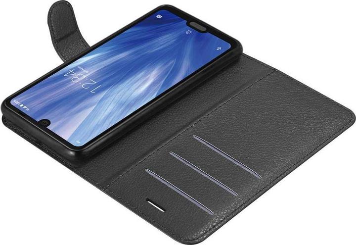 Actual product image Cadorabo Book with stand function cover (Sharp Aquos R3)