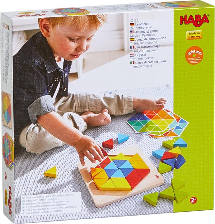 Produktbild Haba Zauberdreiecke (Deutsch, Italienisch, Niederländisch, Französisch, Englisch, Spanisch)