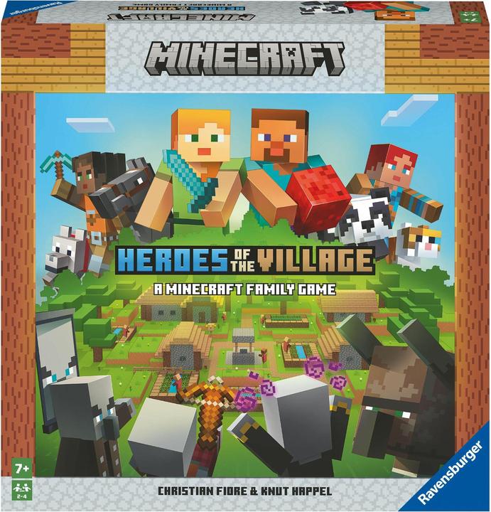 Ravensburger Les héros du village Minecraft (Néerlandais, Anglais, Français, Allemand, Espagnol, Portugais, Italien)