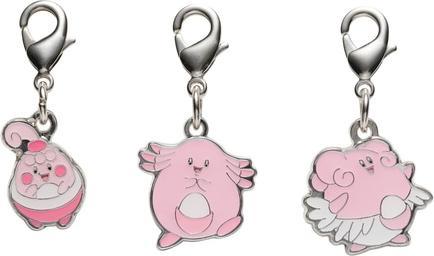 Actual product image Pokémon Pokemon Centre - Wonneira, Chaneira, Heiteira key ring - 3 pieces