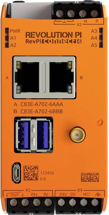 Immagine prodotto Kunbus Modulo di espansione PLC RevolutionPi Connect 4 PR100377