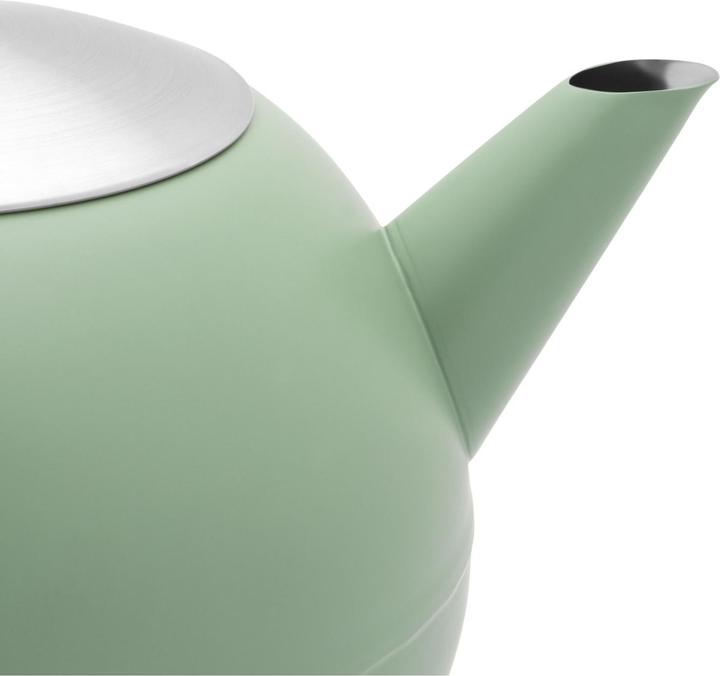Actual product image Bredemeijer Bella Ronde teapot 1.2l green matt 101015 (1.20 l)