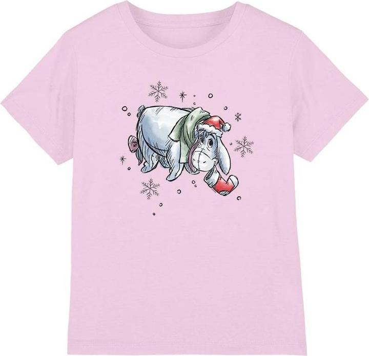 Immagine prodotto Winnie the Pooh Maglietta Natale Ih-Oh Fiocco di neve Bambini (116)