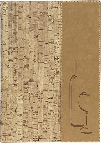 Actual product image Securit Wine list DESIGN CORK, DIN A4, beige