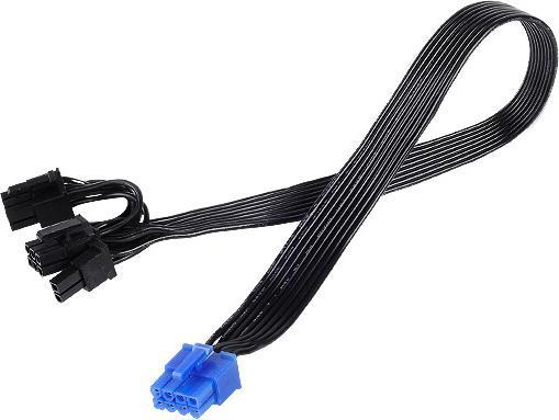 Produktbild Silverstone kurzes Netzteil-Kabelset für Strider, flachband