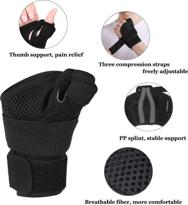 Actual product image Cbx Thumb brace, thumb splint One Size for left and right-handers (One size)