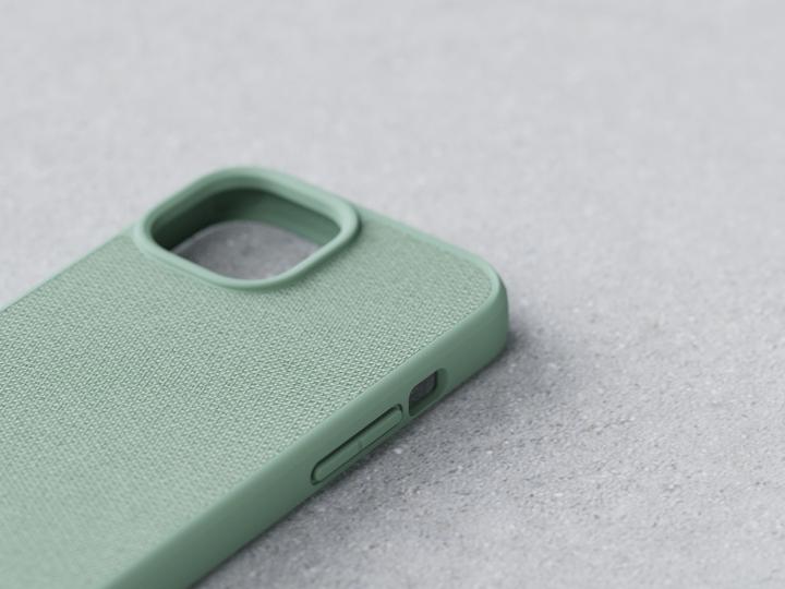 Image du produit Njord Étui rigide en tissu MagSafe Turquoise (Apple iPhone 15, Apple iPhone 13, Apple iPhone 14)