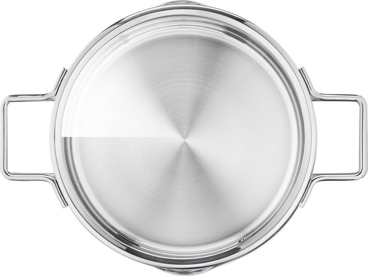 Image du produit Tefal Faitout Nordica avec couvercle 24 cm (24 cm, Casserole, Acier inoxydable)