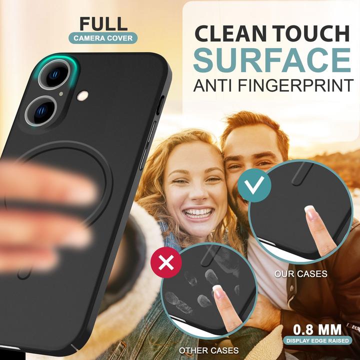 Image du produit Nalia Étui rigide extrêmement fin de 0,3 mm avec MagSafe, étui mat (Apple iPhone 16 Plus)