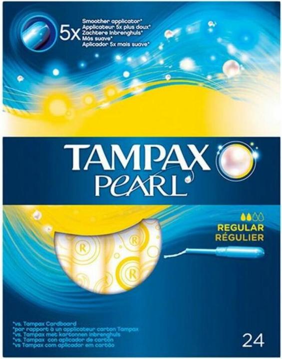 Tampax PEARL tampón regular 24 uds (24 x)